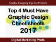 Graphic Designing Tips For Fresher’s-Top 4 Must Have Graphic Design Cheet sheets 2017 | Digital Marketing Profs PowerPoint PPT Presentation