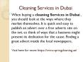 cleaning services in dubai PowerPoint PPT Presentation
