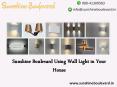 Welcome your guests with the amazing wall lights PowerPoint PPT Presentation