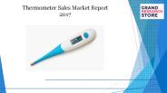 Thermometer sales market report 2017