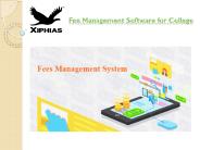 Fee Management Software for College