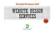 Website Design Services - Drushti Technet LLP