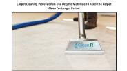Carpet cleaning services in calgary