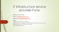 IT infrastructure support services for Startups Pune PowerPoint PPT Presentation