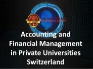 Accounting and Financial Management in Private Universities Switzerland