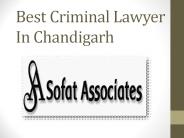 Best Criminal Lawyer in Chandigarh