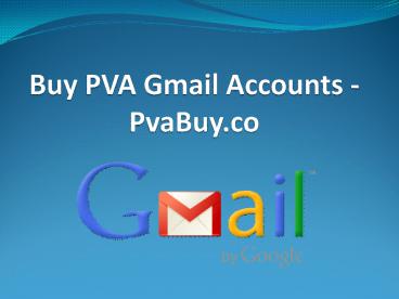 Buy Verified Gmail Accounts in Bulk – PvaBuy.Co