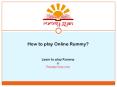 Some of Best Points to Play Online Rummy PowerPoint PPT Presentation