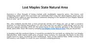 Lost Maples State Natural Area