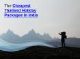 Thailand Holiday Packages in India PowerPoint PPT Presentation
