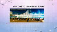 Book Dubai local sightseeing packages
