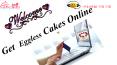 Send online eggless cake delivery in Noida