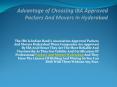 Advantage of Choosing IBA Approved Packers And Movers In Hyderabad