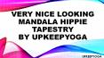 Very Nice Looking Mandala Hippie Tapestry By Upkeepyoga PowerPoint PPT Presentation