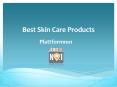 Best Skin Care Products