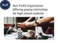 Non Profit Organization Offering paying internships for high school students PowerPoint PPT Presentation