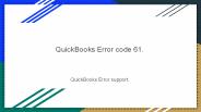 QuickBooks Error code 61. (5)