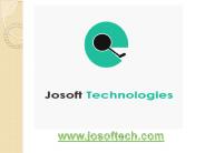 Josoft Technologies Business Outsourcing Services