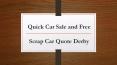 Quick Car Sale and Free Scrap Car Quote Derby PowerPoint PPT Presentation