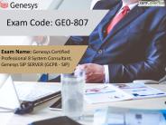 Examcollection GE0-807 Dumps Questions