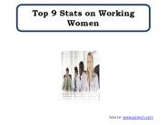 Top 9 Stats on Working Women