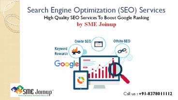 SEO Services | SEO Agency | Pune | SME Networks