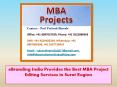 eBranding India Provides the Best MBA Project Editing Services in Surat Region PowerPoint PPT Presentation