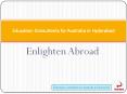 Education Consultants for Australia in Hyderabad PowerPoint PPT Presentation