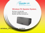 Wireless PA Speaker System (1)