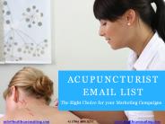 Acupuncturist Email List