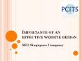 Importance of an effective website design PowerPoint PPT Presentation