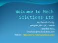 Mech Solutions Ltd - 3D Printing Toronto PowerPoint PPT Presentation