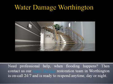 Water Damage Worthington (1)