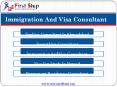 Immigration And Visa Consultant PowerPoint PPT Presentation