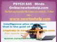 PSYCH 645   Minds Online/newtonhelp.com PowerPoint PPT Presentation