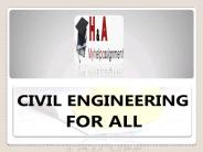 Civil Engineering Homework Help