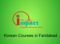 Korean Courses in Faridabad PowerPoint PPT Presentation