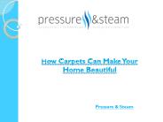 How Carpets Can Make Your Home Beautiful