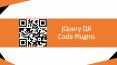 List Of jQuery QR Code Plugins PowerPoint PPT Presentation