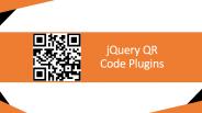 List Of jQuery QR Code Plugins