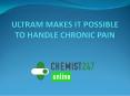 Get Relief From Mild To Extreme Pain With Ultram PowerPoint PPT Presentation