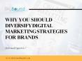 Why You Should Diversify Digital Marketing Strategies For Brands PowerPoint PPT Presentation