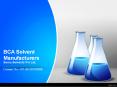 BCA solvent manufacturers, exporters, suppliers Bangalore - India PowerPoint PPT Presentation