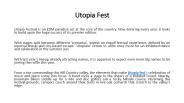 Utopia fest