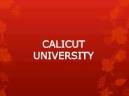 Calicut University
