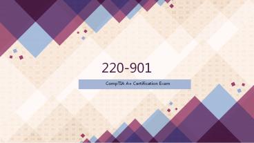 [It-Dumps] CompTIA A+ 220-901 Dumps
