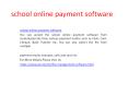 school online payment software - A.T.S.I PowerPoint PPT Presentation