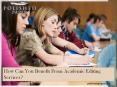 How can you benefit from academic editing services PowerPoint PPT Presentation