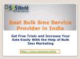 Best Bulk Sms Service Provider in India PowerPoint PPT Presentation