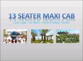 13 Seater Maxi Cab (2) PowerPoint PPT Presentation